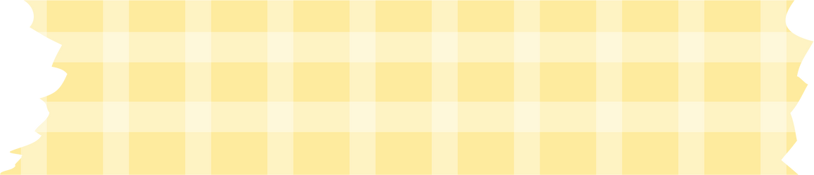 Checkered Yellow Washi Tape